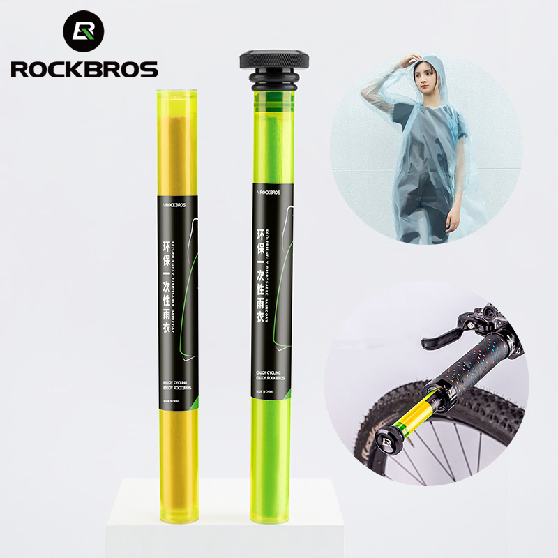Cycling Rain Jacket Commute - ROCKBROS Fahrrad Regenmantel Verdickt Für Männer