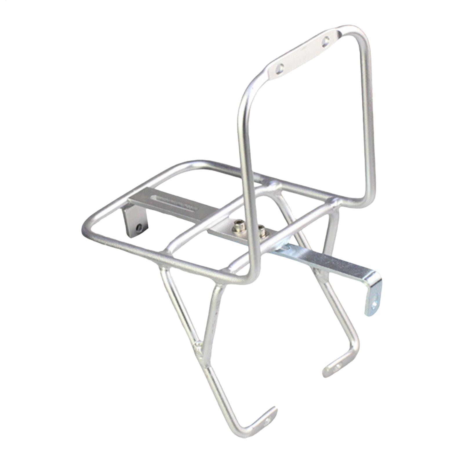 Cargo Rack Aluminum - Fahrrad-Frontträger, Träger aus Aluminiumlegierung, robuster Fahrrad-Gepäckträger