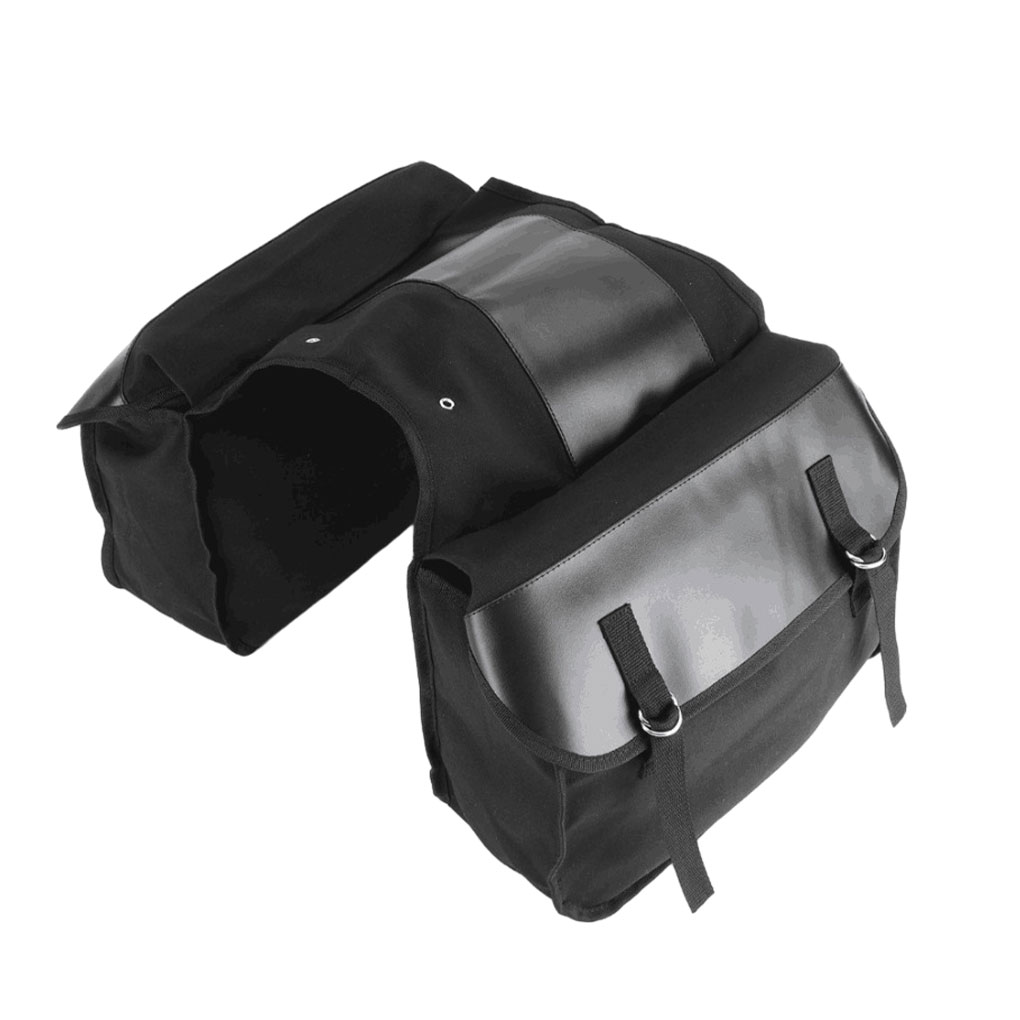 Panniers Waterproof Rear - 30L Fahrrad-Gepäckträgertasche aus Canvas, Hecktasche, Satteltaschen,