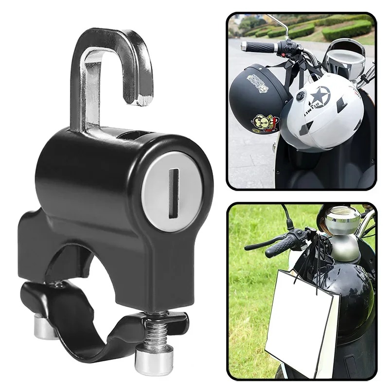 Commuter Bike Lock - CHTNBO Multifunktionales Schloss für E-Bike-Helme, Diebstahlsicheres