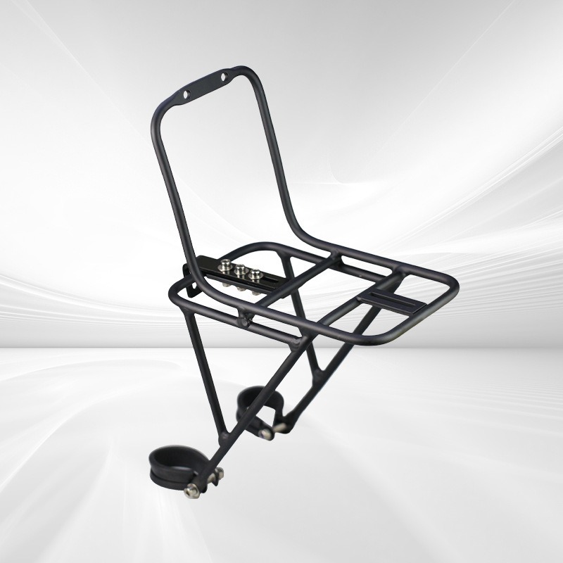 Cargo Rack Aluminum - Universeller Fahrrad-Gepäckträger aus Aluminiumlegierung, Vorderradträger, Mountainbike-Korbhalterung,