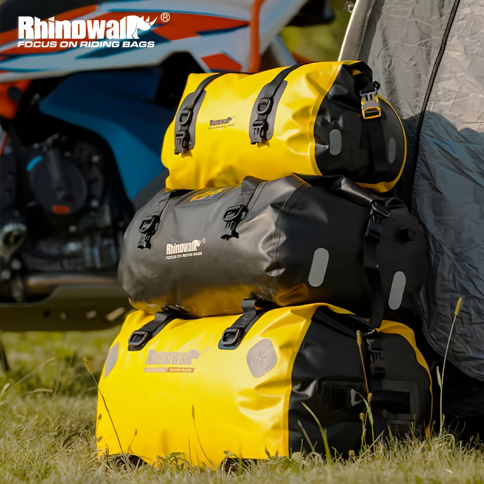 Panniers Waterproof Rear - Rhinowalk Fahrrad-Gepäckträgertasche, wasserdicht, große Kapazität, Gepäckträger-Schultertasche,