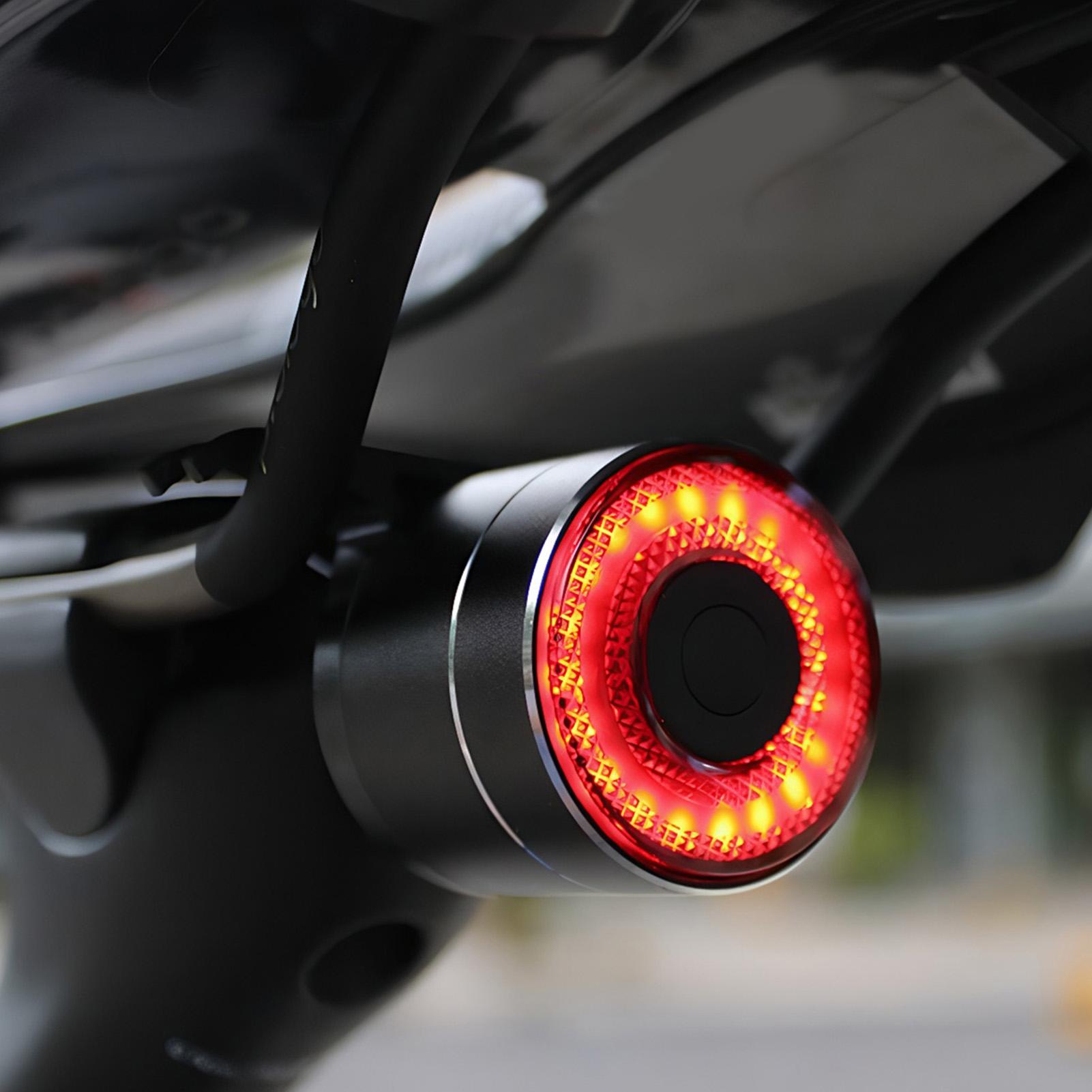 Cycling To Commute - Fahrrad Rücklicht Smart Bike Tail Sensing