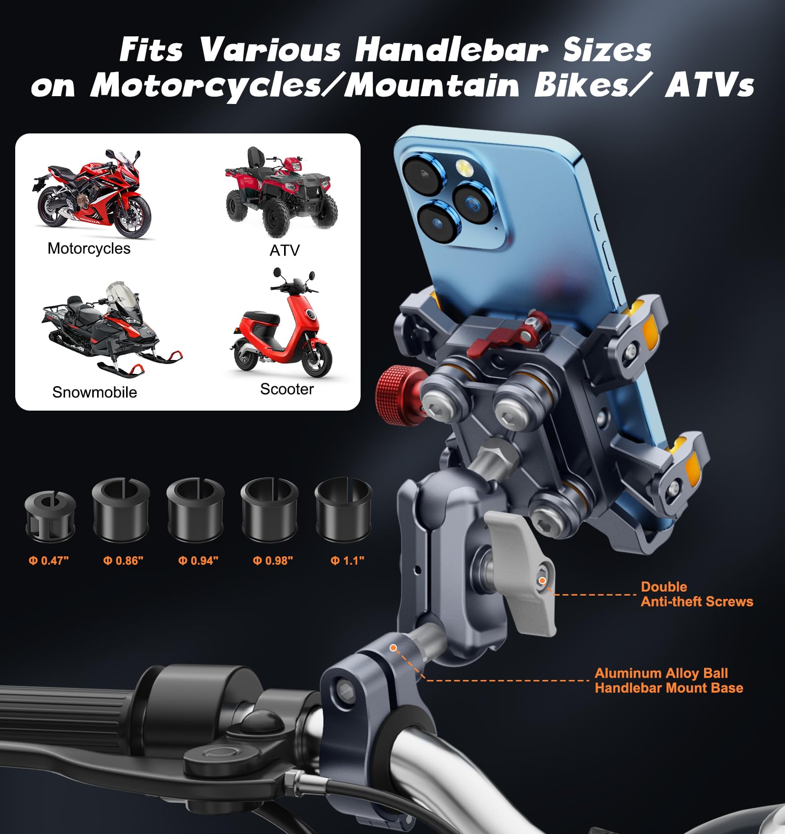 Robuste Motorrad-Telefonhalter – U Lock Heavy Duty Bewertung und Preis