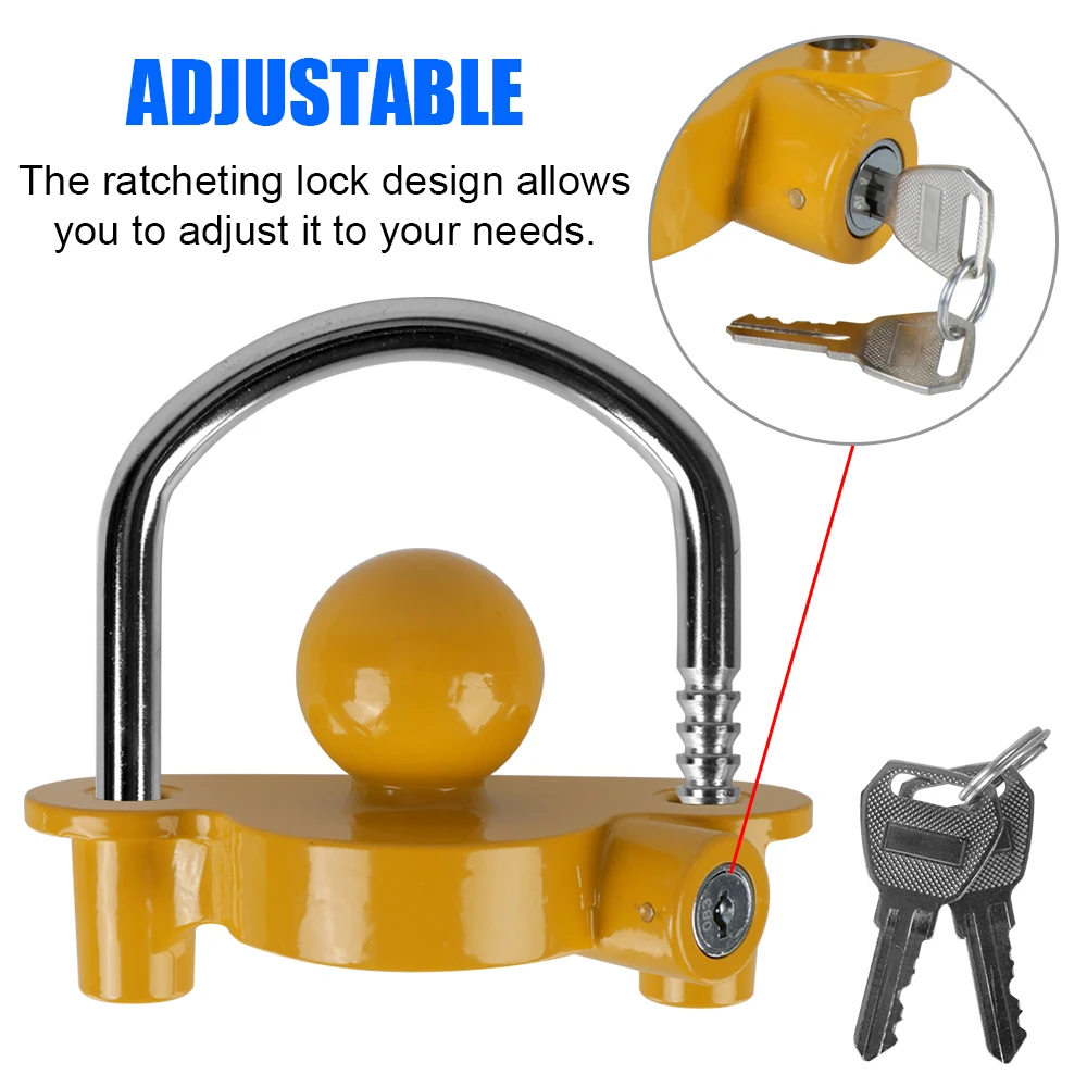 Abschlepp kugel Sicherheit Die – U Lock Heavy Duty Bewertung und Preis