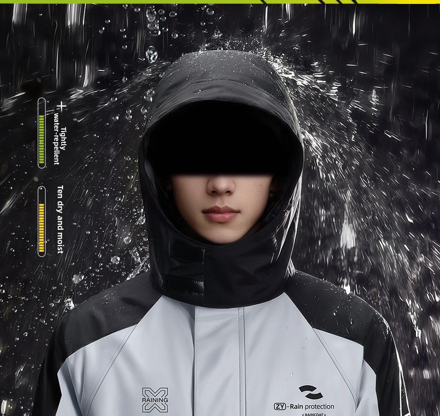 Robuster zweiteiliger Motorrad – Cycling Rain Jacket Commute Bewertung und Preis