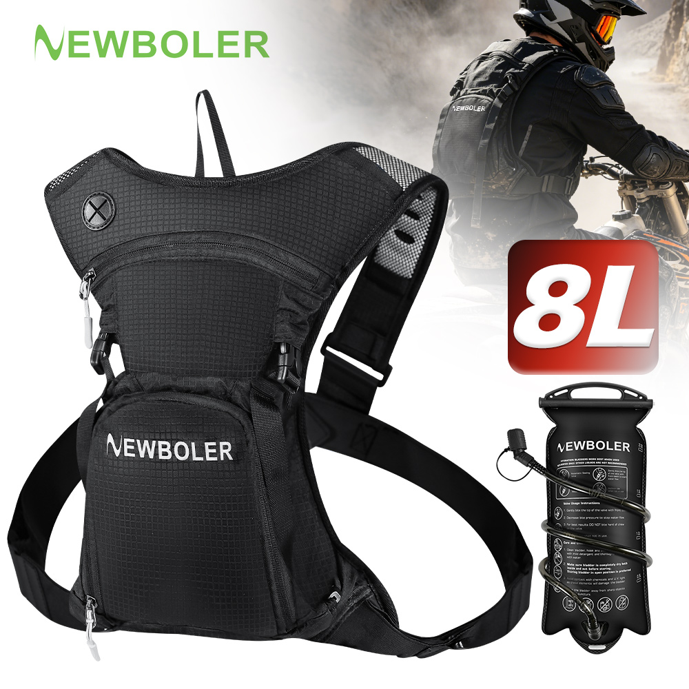 NEWBOLER 8L Motorrad-Trinkruck – Cycling Commute Backpack Bewertung und Preis