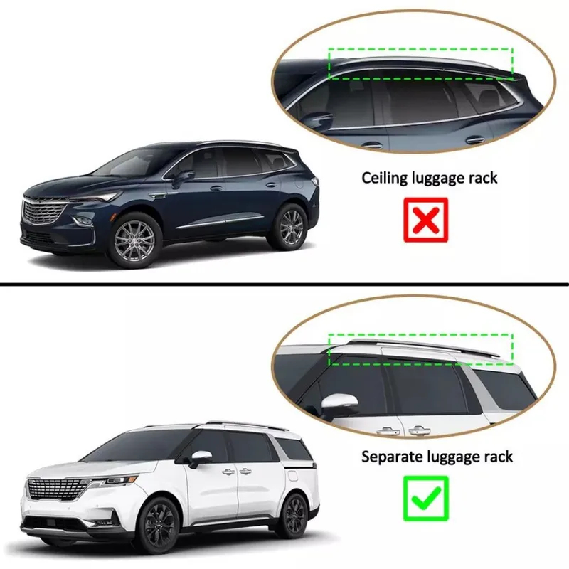 Hochwertige 2-teilige Dachträg – Cargo Rack Aluminum Bewertung und Preis